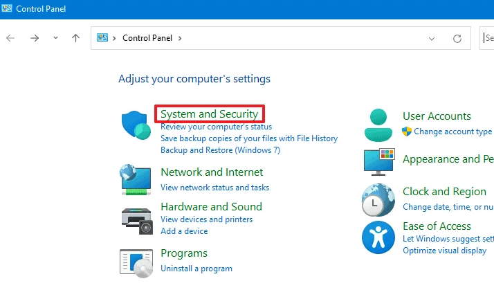click-on-system-security