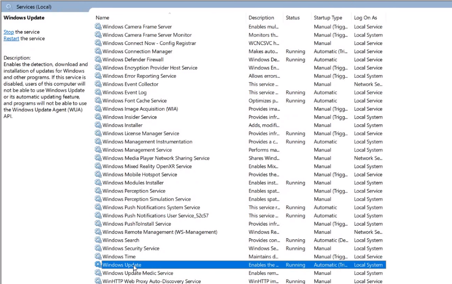 find-windows-update