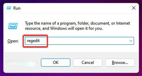 regedit